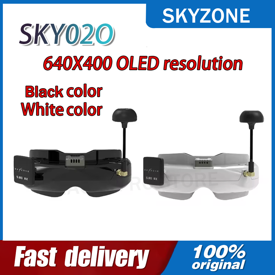 Drone Racing Goggles - SKYZONE SKY02O OLED 5.8GHz 2S-6S FPVゴーグル