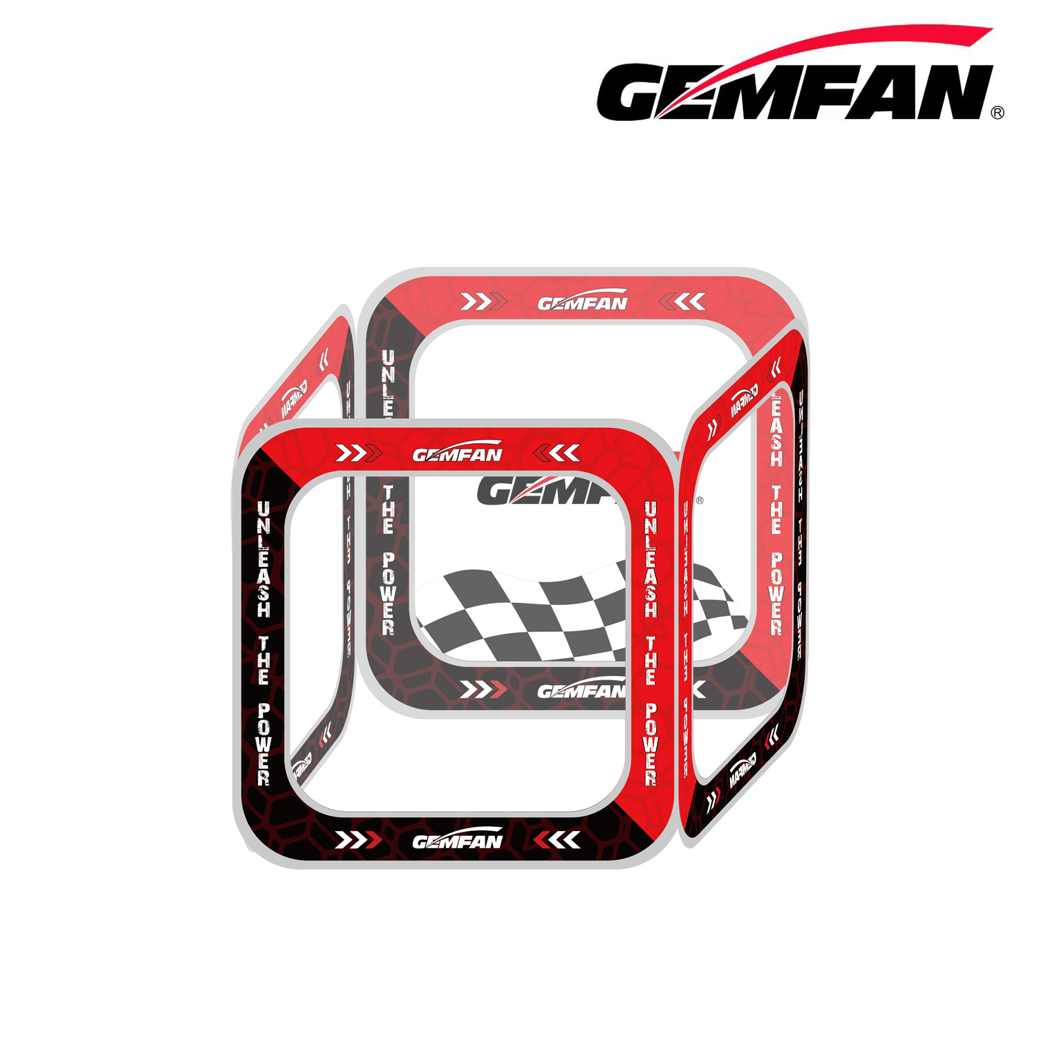 Drone Racing Gate - Gemfan AC-SM-6 FPV レーシング ドローン 反射ゲート