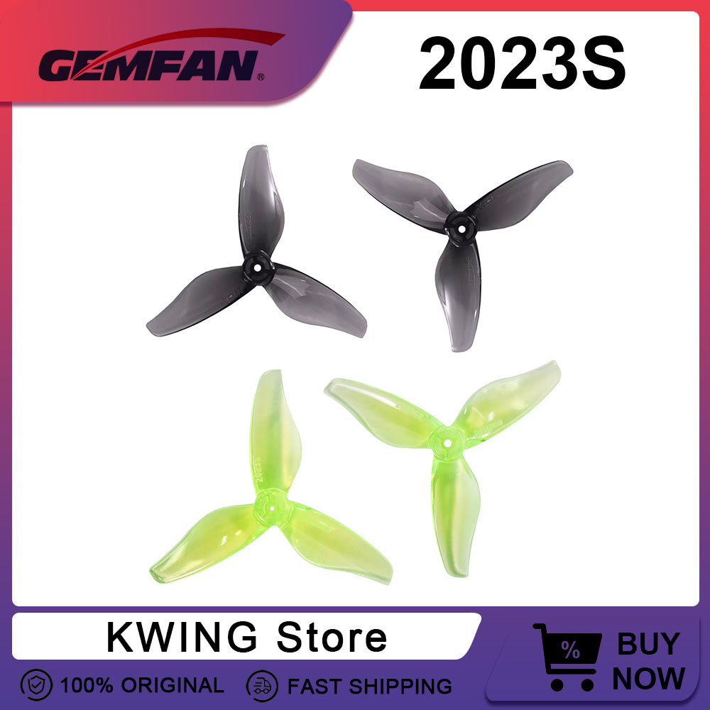 Drone Racing Propeller - 12 ペア (12CW + 12CCW) Gemfan