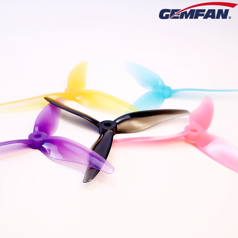 新しい 4 ペア Gemfan 51477 5 インチ 3  - Drone Racing Motor のレビューと価格