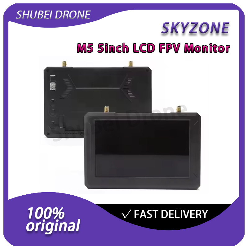 SKYZONE M5 FPVモニター 5インチLCD 800 - Drone Racing Gate のレビューと価格