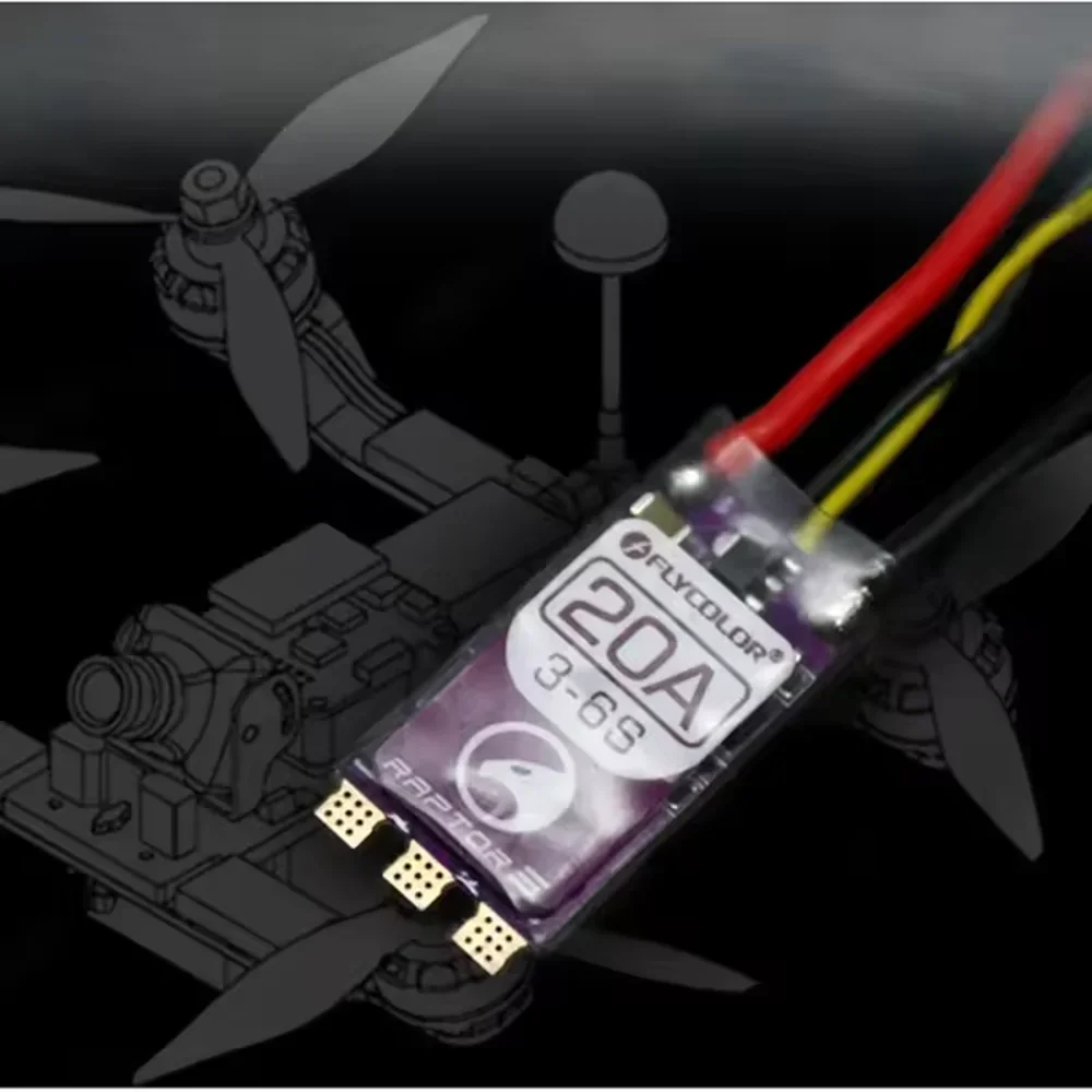 FLYCOLOR ラプター 5 20A 35A 45A 50 - Drone Racing Esc のレビューと価格