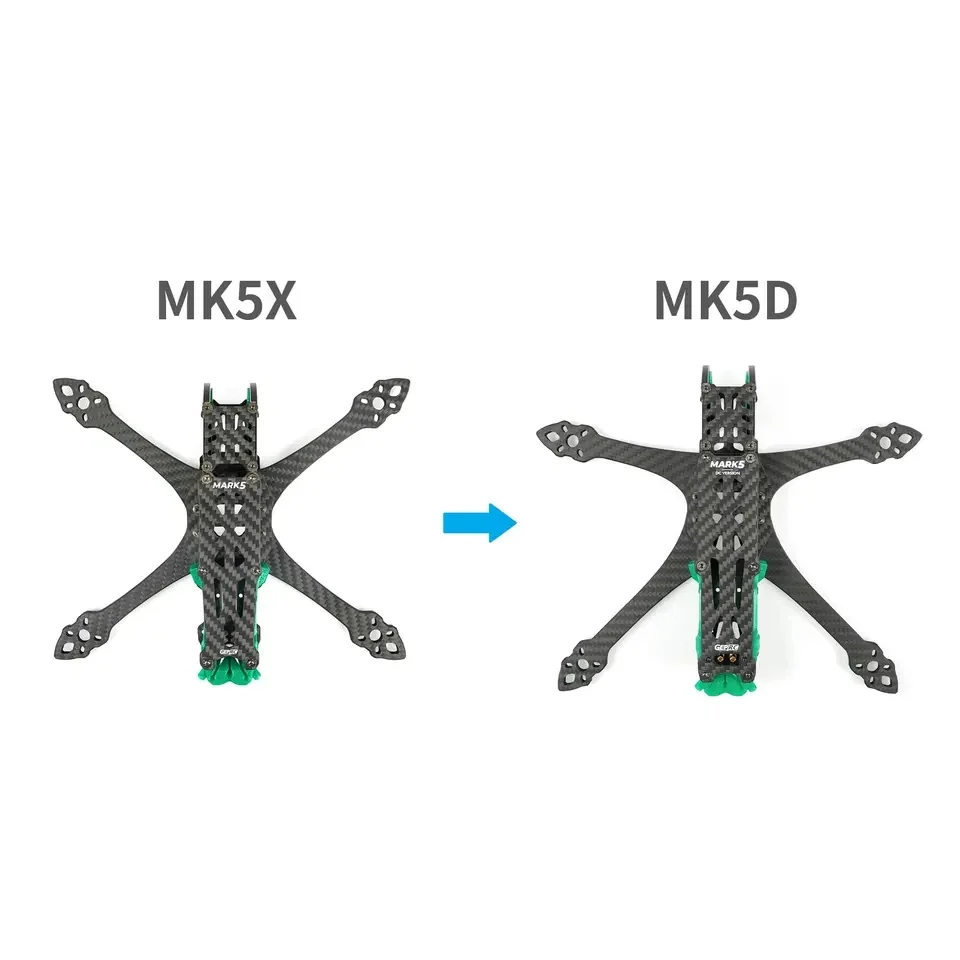 GEP-MK5D O3 MK5X から MK5D DeadC - Drone Racing Frame のレビューと価格