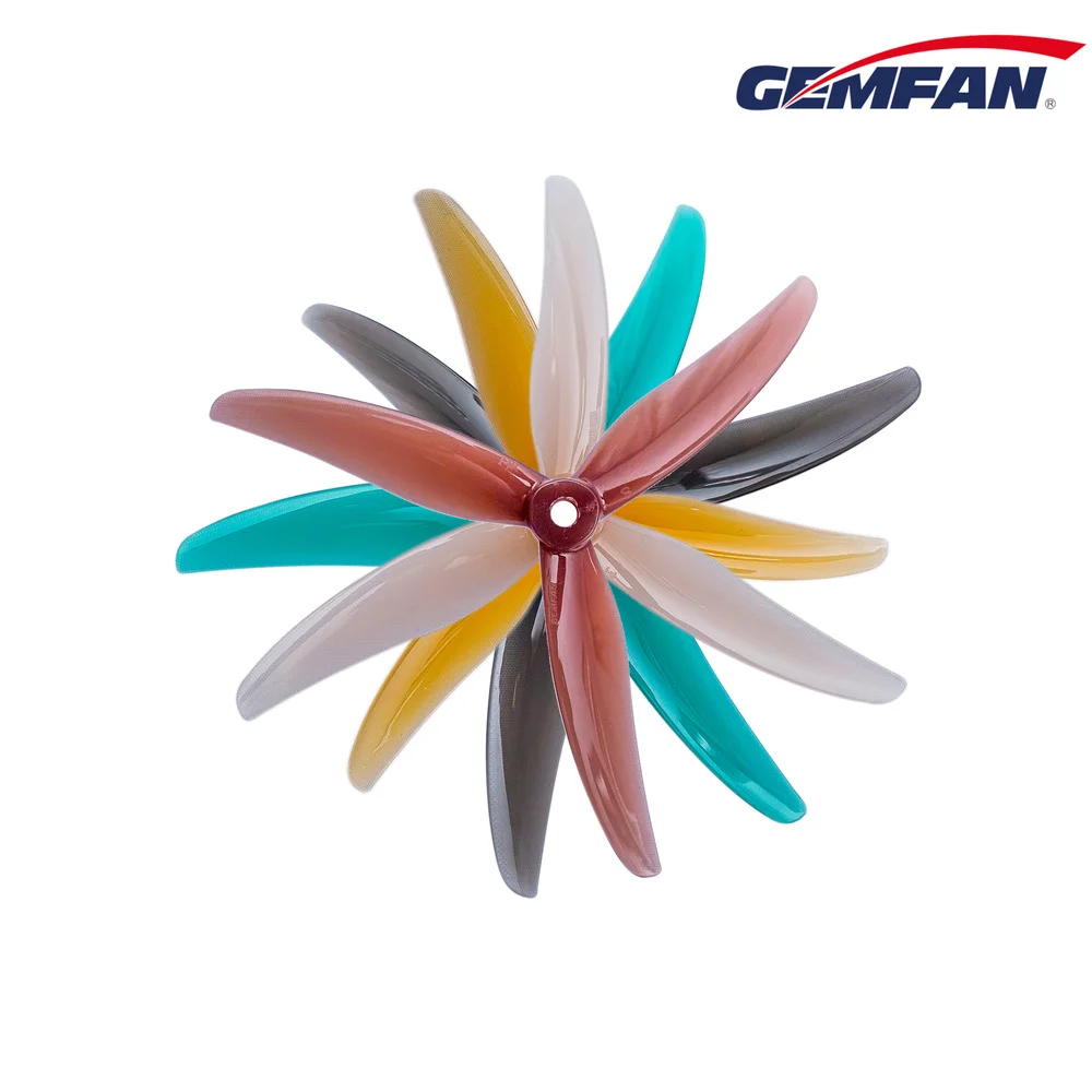 24個/12ペアgemfan 3ブレードプロペラF3 F4  - Drone Racing Propeller のレビューと価格
