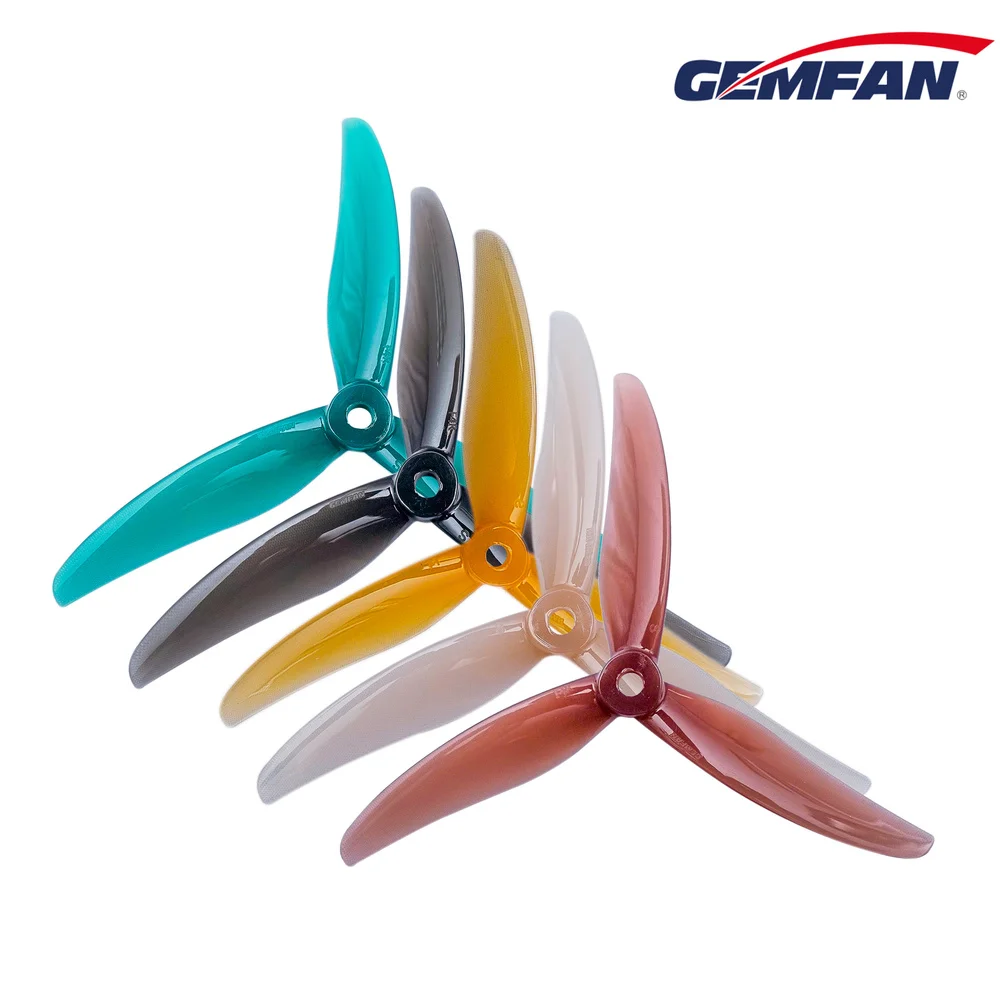 24個/12ペアgemfan 3ブレードプロペラF3 F4  - Drone Racing Propeller のレビューと価格