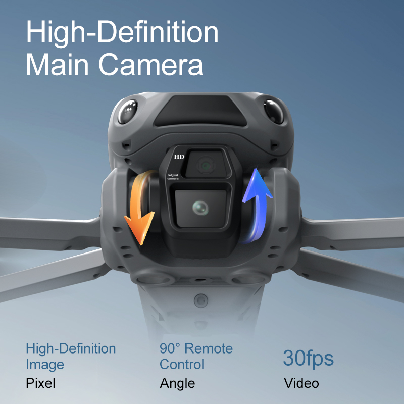 空撮写真 LF682 ドローン 8K HD デュアルカメラ  - Drone Racing Camera のレビューと価格