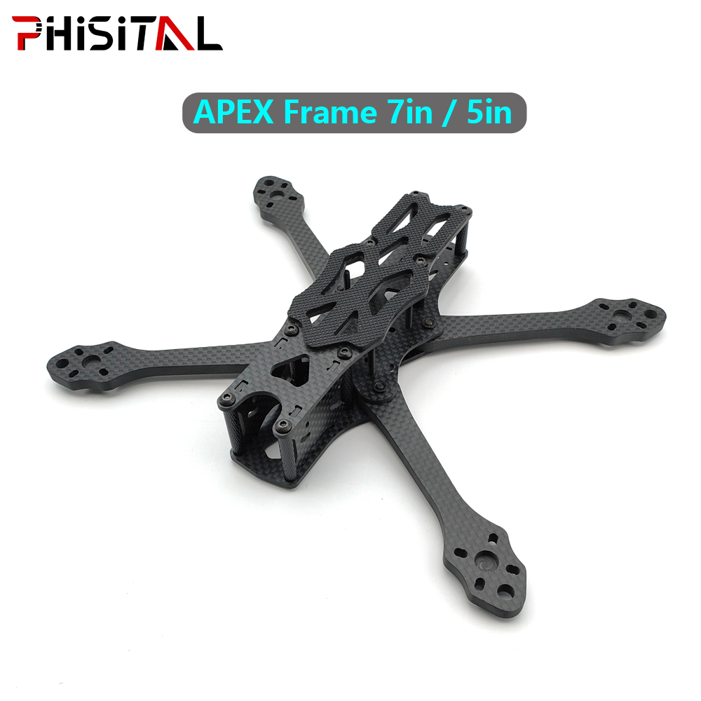 APEXフレーム 7インチ/6インチ/5インチ カーボンファ - Drone Racing Propeller のレビューと価格