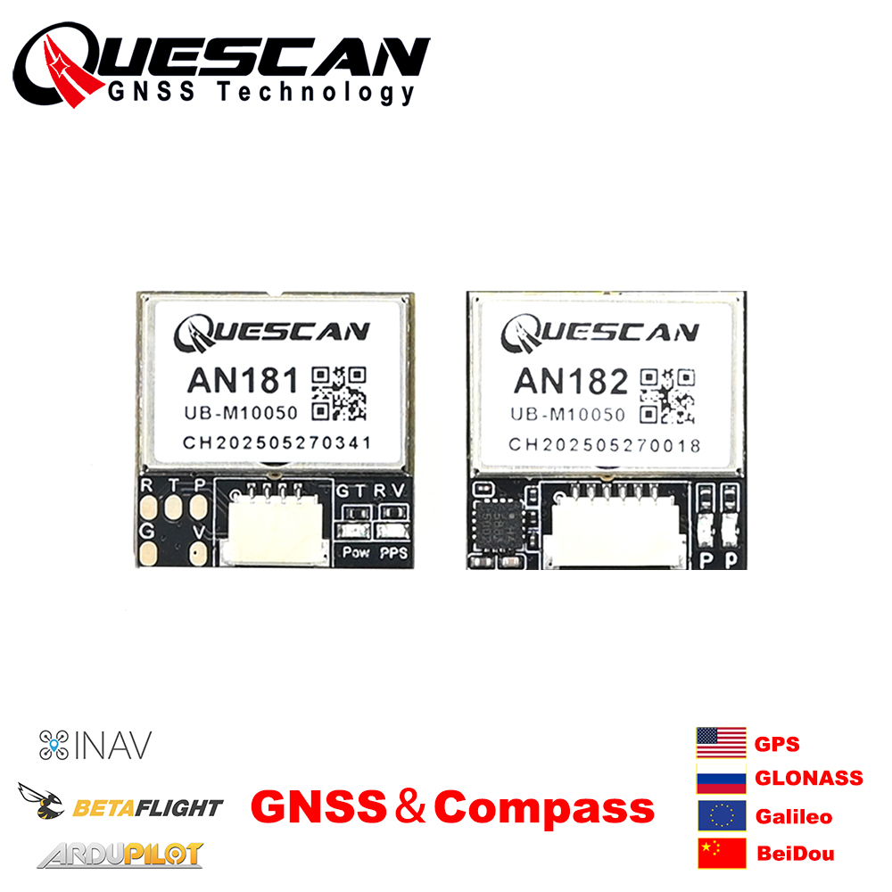 QUESCAN 18mm M10 GPS GNSSモジュール - Drone Racing Antenna のレビューと価格