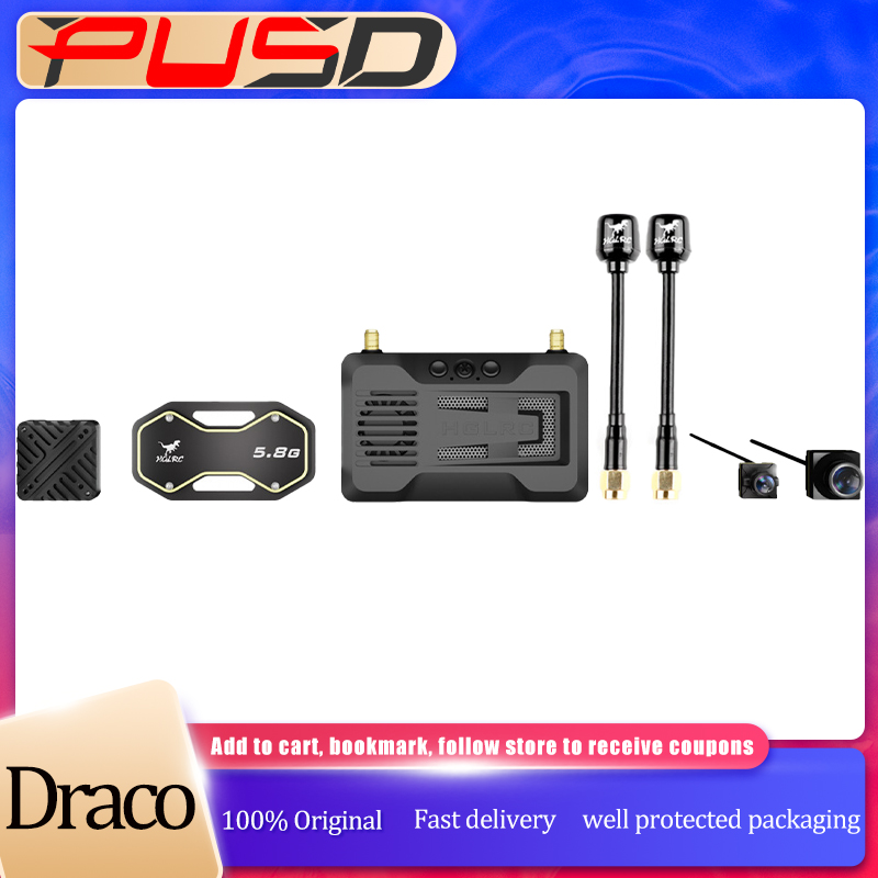 HGLRC Draco A1/A2 5.8Ghz HD VT - Drone Racing Transmitter のレビューと価格