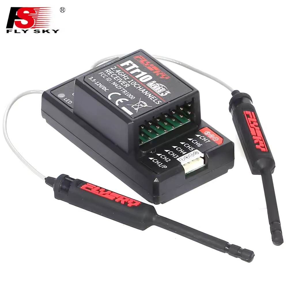 FlySky FTr10 FTr16S 2.4G 双方向デュ - Drone Racing Antenna のレビューと価格