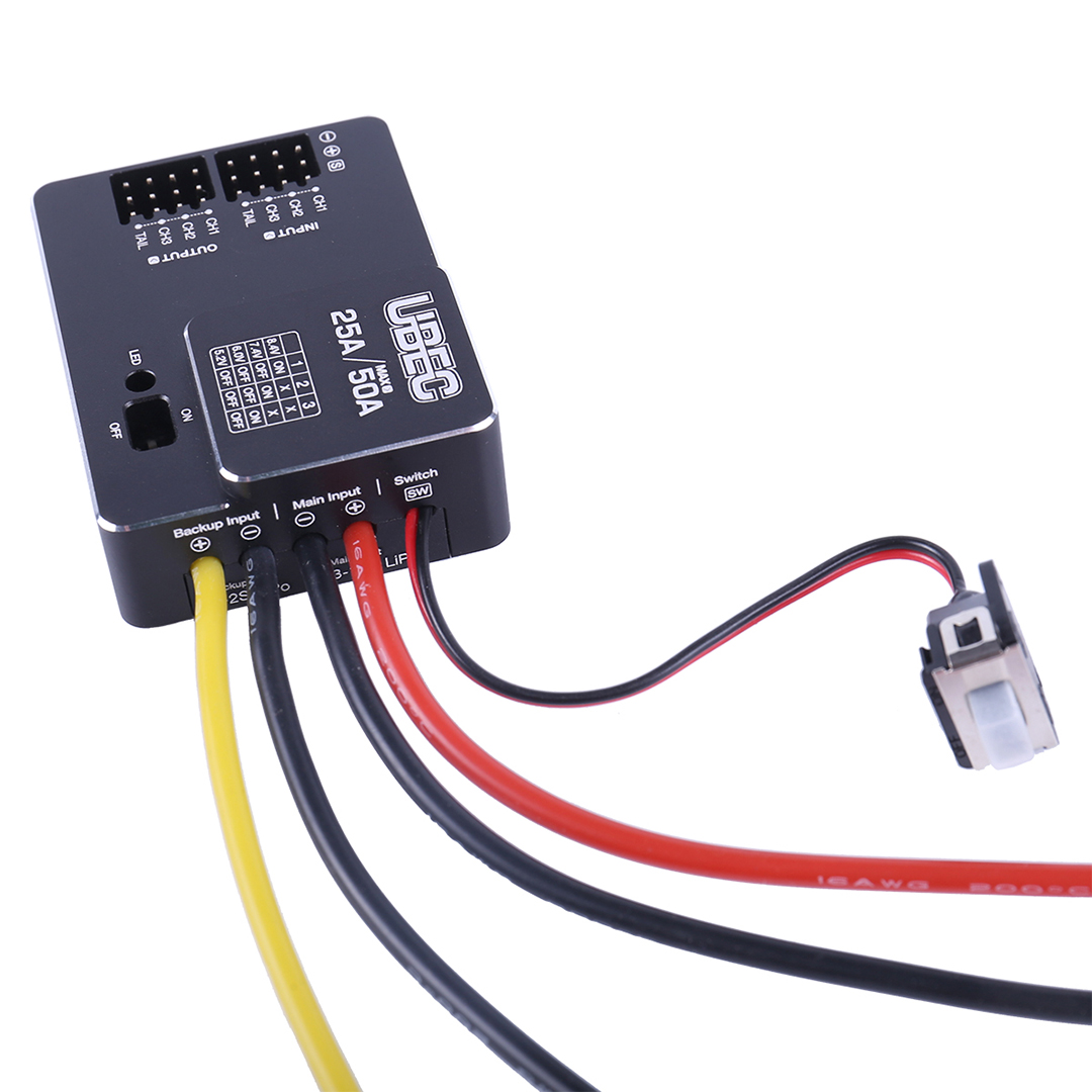 Hobbywing UBEC 25A HV 3-18S モジ - Drone Racing Esc のレビューと価格