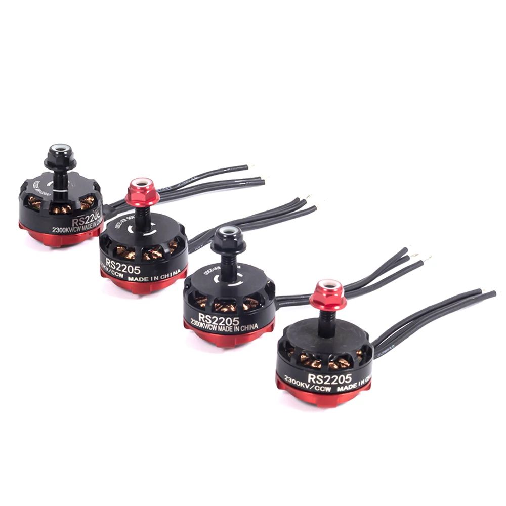 2/4 個ブラシレスモーター RS2205 2300KV C - Drone Racing Esc のレビューと価格