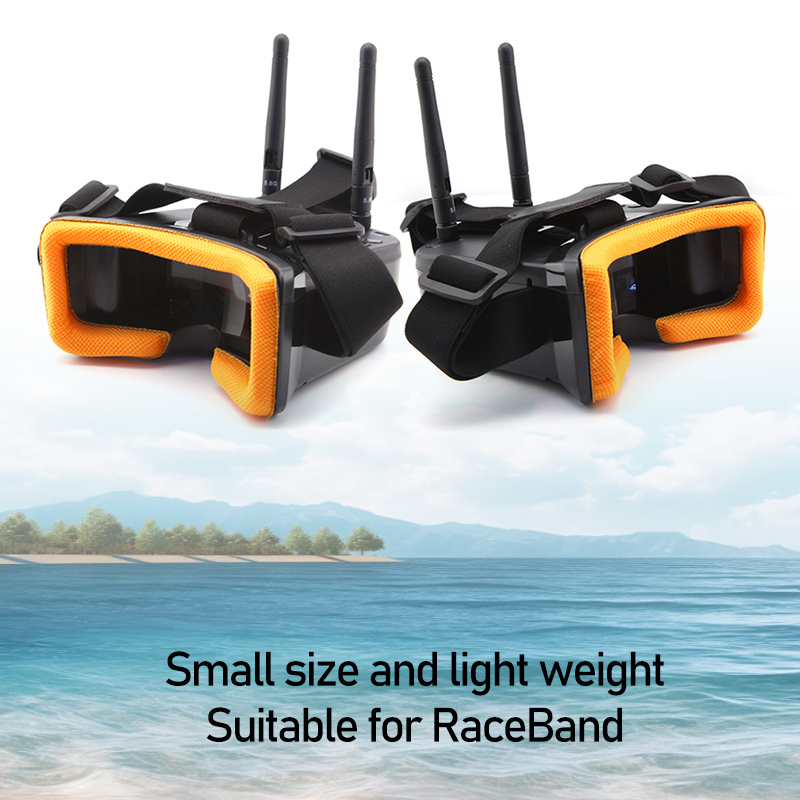 VR009 FPV ビデオゴーグル 3 インチ 480*32 - Drone Racing Goggles のレビューと価格